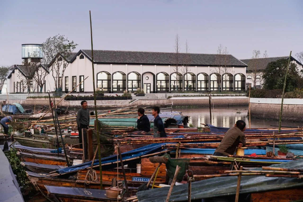 BIM Architecture | Yangtze River Delta Integration Demonstration Zone: Dingzha Water Town SOHO Smart Granary