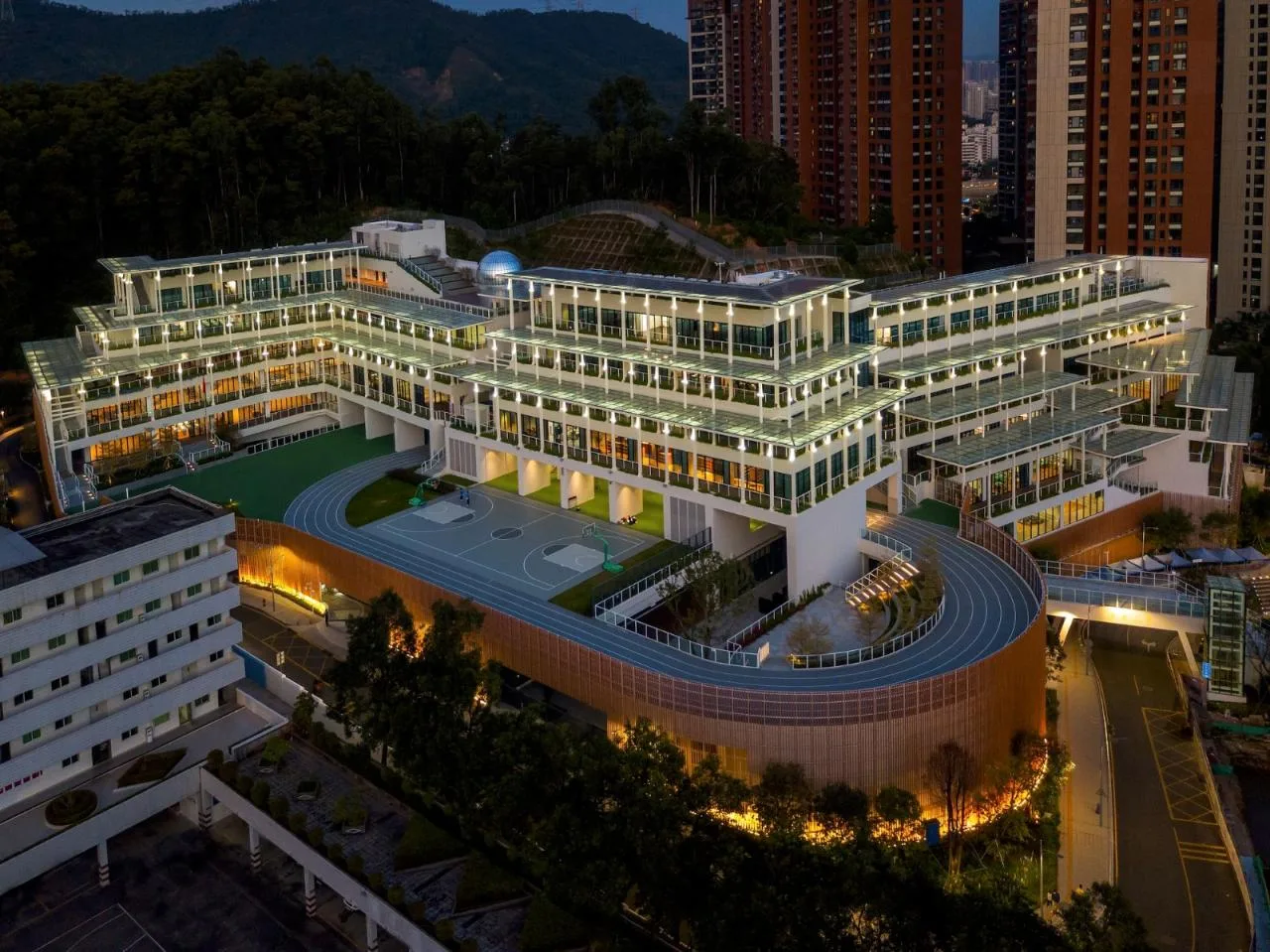 BIM Architecture | Luohu Future Primary and Secondary School/Hibiya Design+Children's City+Pure Practice