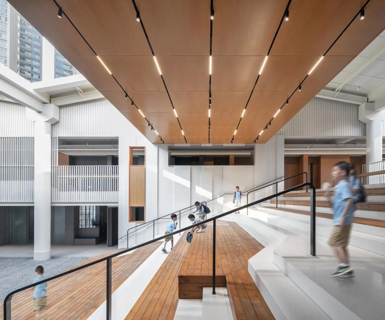 BIM Architecture | 'Landscape Campus': Lilin Education School/AG Huichuang, Nanshan District, Shenzhen