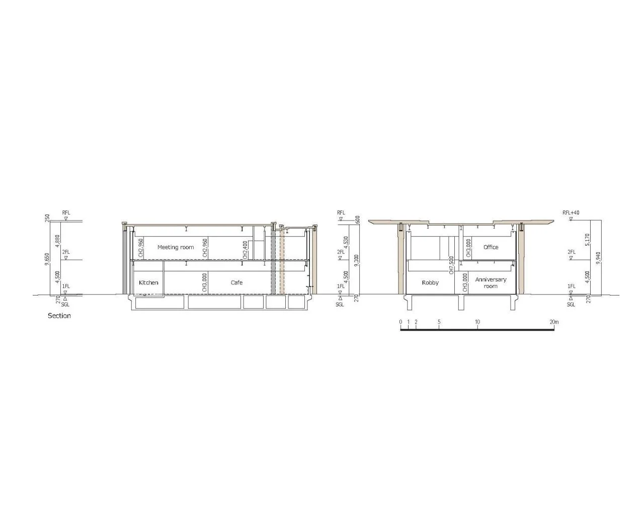 BIM Architecture | Dessert Bank, Entering the 'Giant Country'/Nichic Design