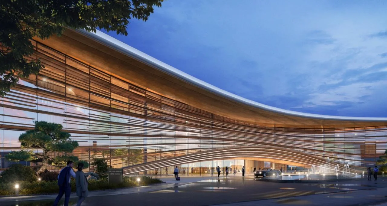 BIM Architecture | Donghu Hewu: Wuhan Huguang Overture City Resort Hotel (International Competition Award)/Weisiping Architectural Design