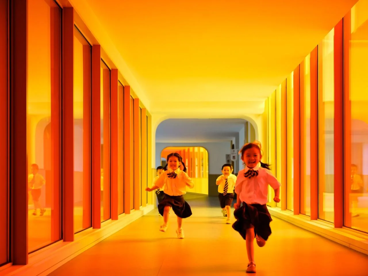 BIM Architecture | Jinchang Mondfel Kindergarten/01 City Architecture Office