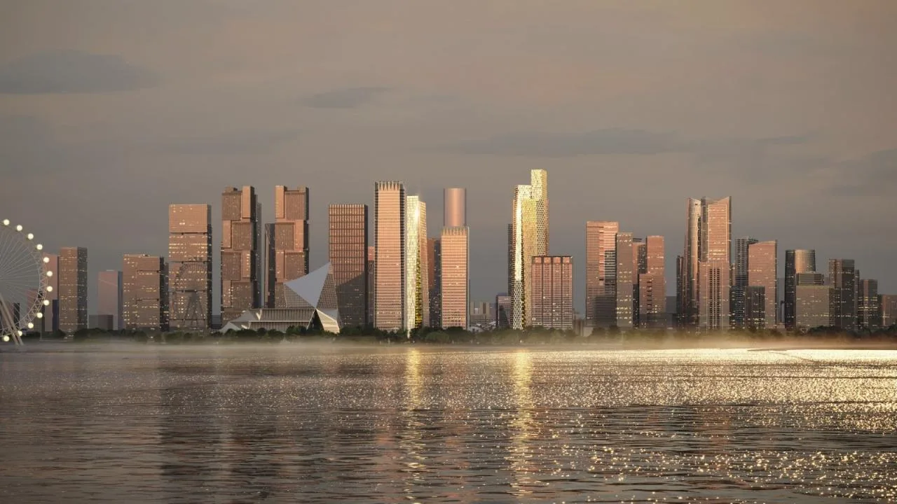 BIM Architecture | PRISMA Building/BIG in Qianhai Bay, Shenzhen