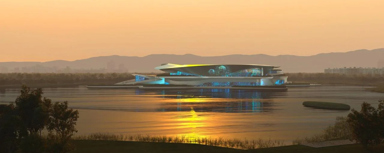 BIM Architecture | Chengdu Science Fiction Museum: 2023 World Science Fiction Conference and Hugo Award Main Venue/Zaha Hadid Architects
