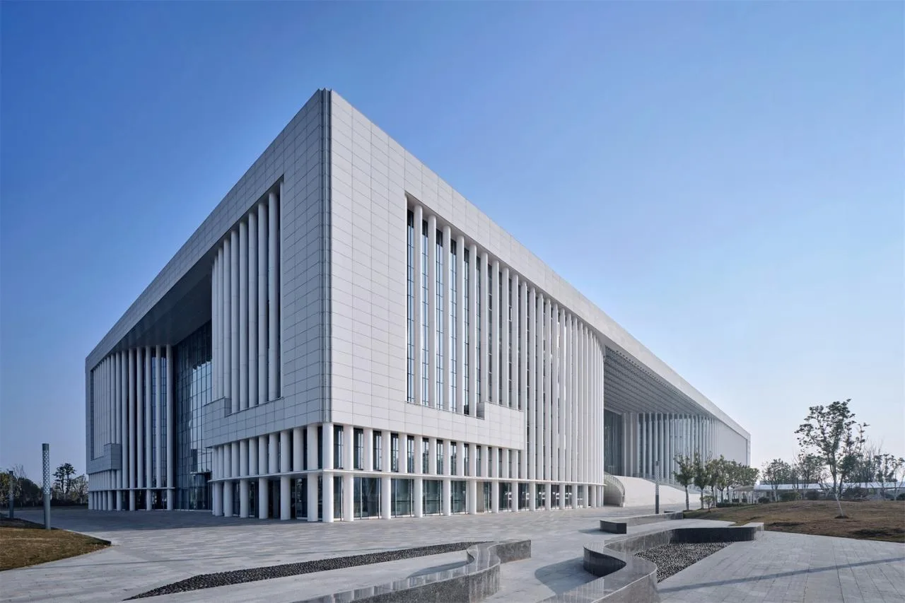 BIM Architecture | Feidong County Grand Theater Cultural Center/Shanghai Huadu Architectural Planning and Design Co., Ltd