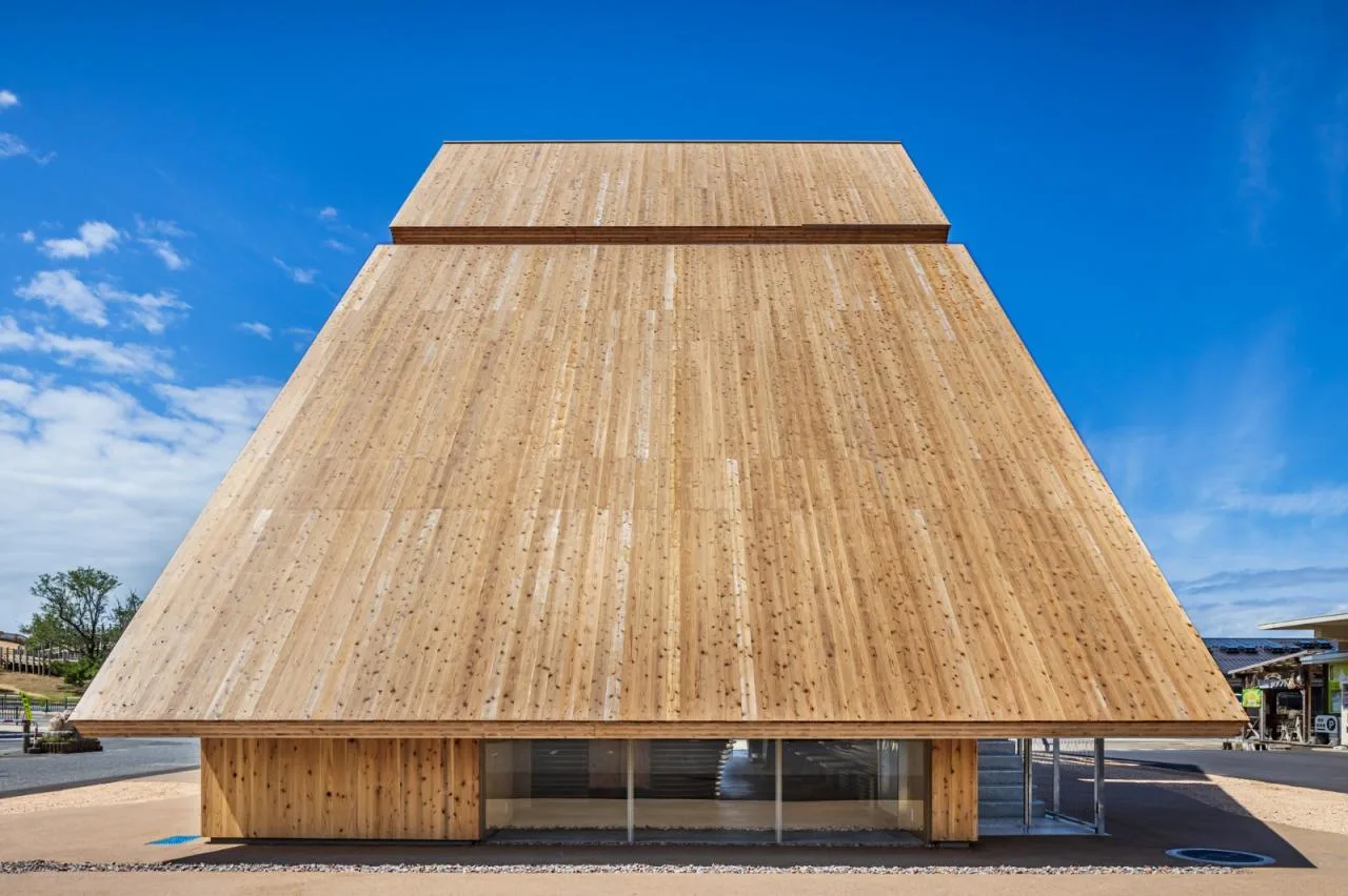 BIM Architecture | Takahama Cafe in Tottori City/Kengo Kuma Architecture Urban Design Firm