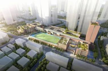 BIM Architecture: Shenzhen Huanglongpo Nine-Year Integrated School by One Environment Design-BIM WORLD