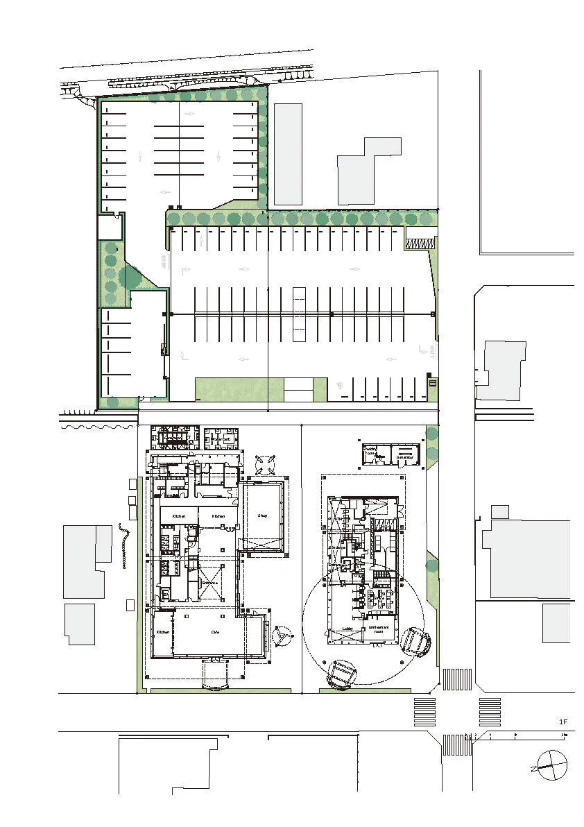 BIM Architecture | Dessert Bank, Entering the 'Giant Country'/Nichic Design
