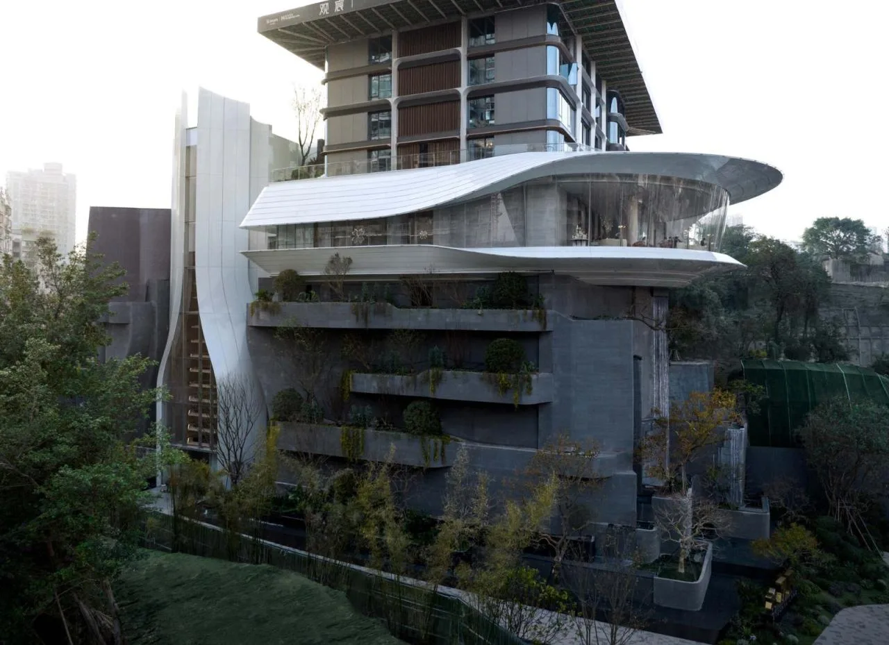 BIM Architecture | Chongqing Guanchen Urban Reception Hall/Shanghai Zhengxiang Architectural Design Firm