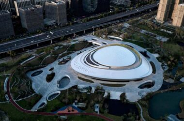 BIM Architecture: Hangzhou Esports Center by Central South Architectural Design Institute-BIM WORLD