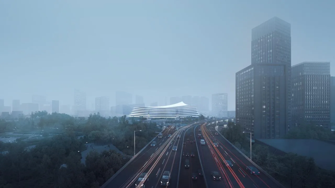 BIM Architecture | Bid Candidate: Wuhan Library New Building: Stacked Books into a Pavilion · Chu Feng Jiang Yun/Weisiping Architectural Design