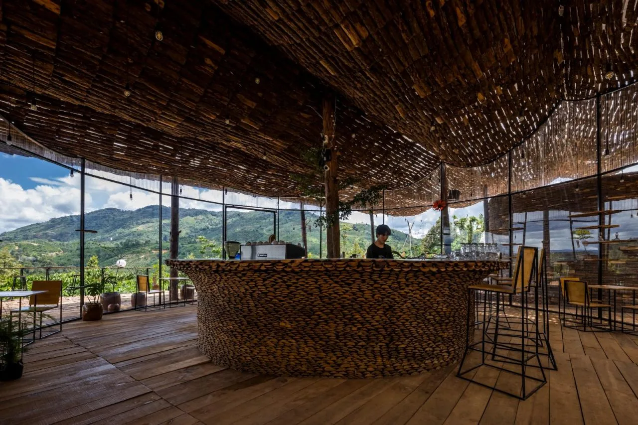 BIM Architecture | Faint Look at the Sky, Ruan's Coffee/The Bloom
