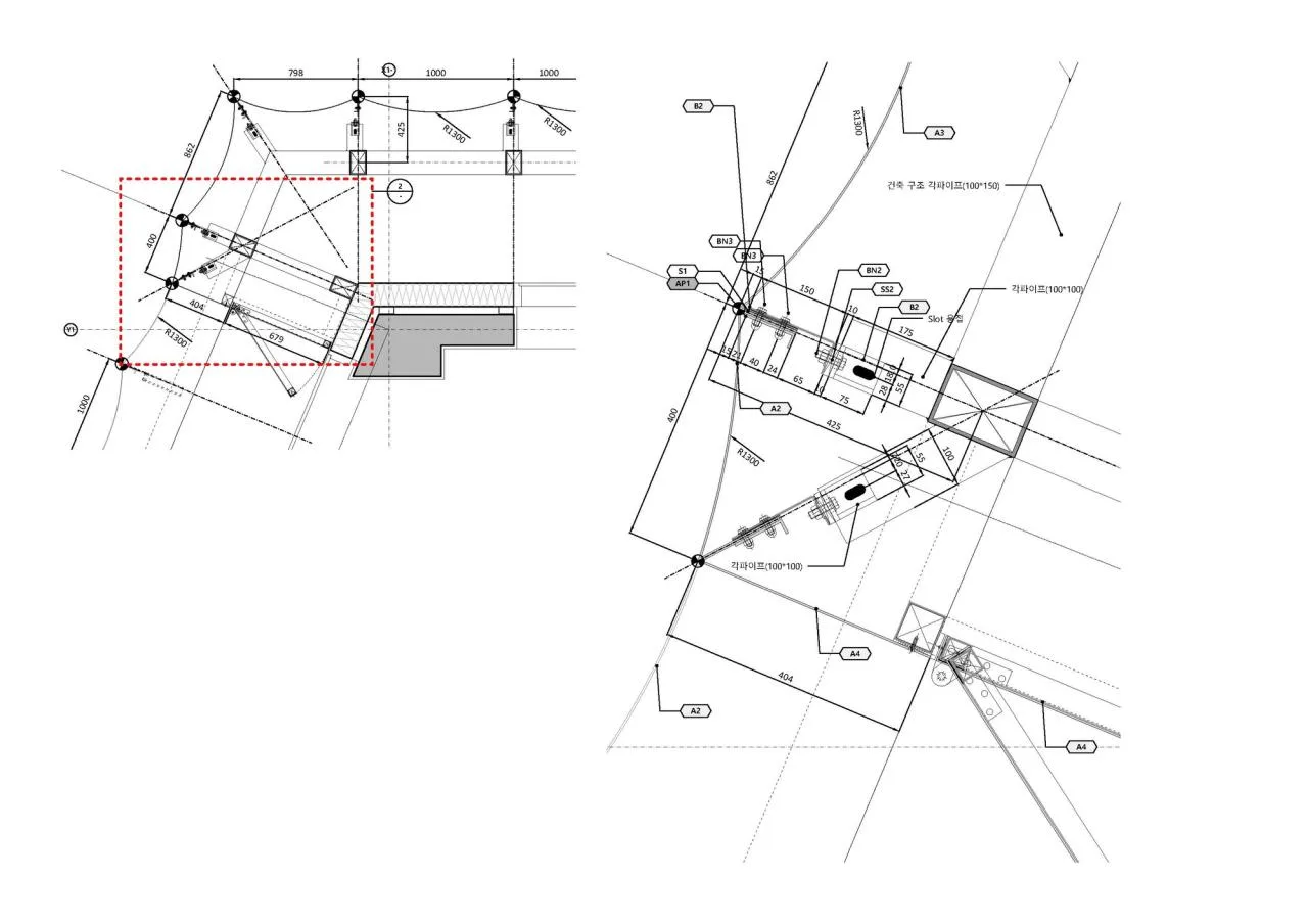 BIM Architecture | Advanced Use of Perforated Panels, Thousand Plateau Observation Deck/Emer sys