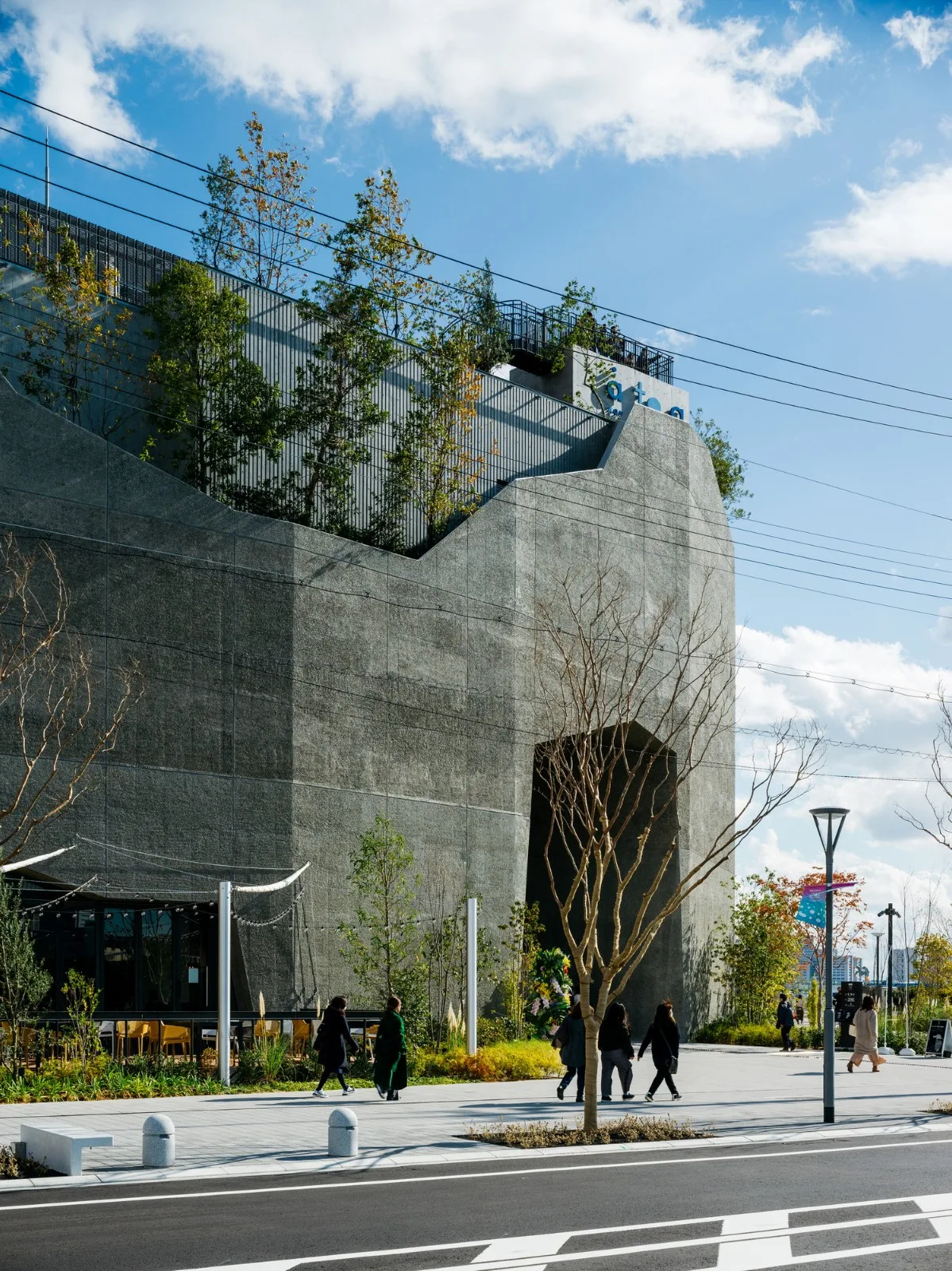 BIM Architecture | Kobe Port Museum, Sea Sand Concrete/Dacheng Construction