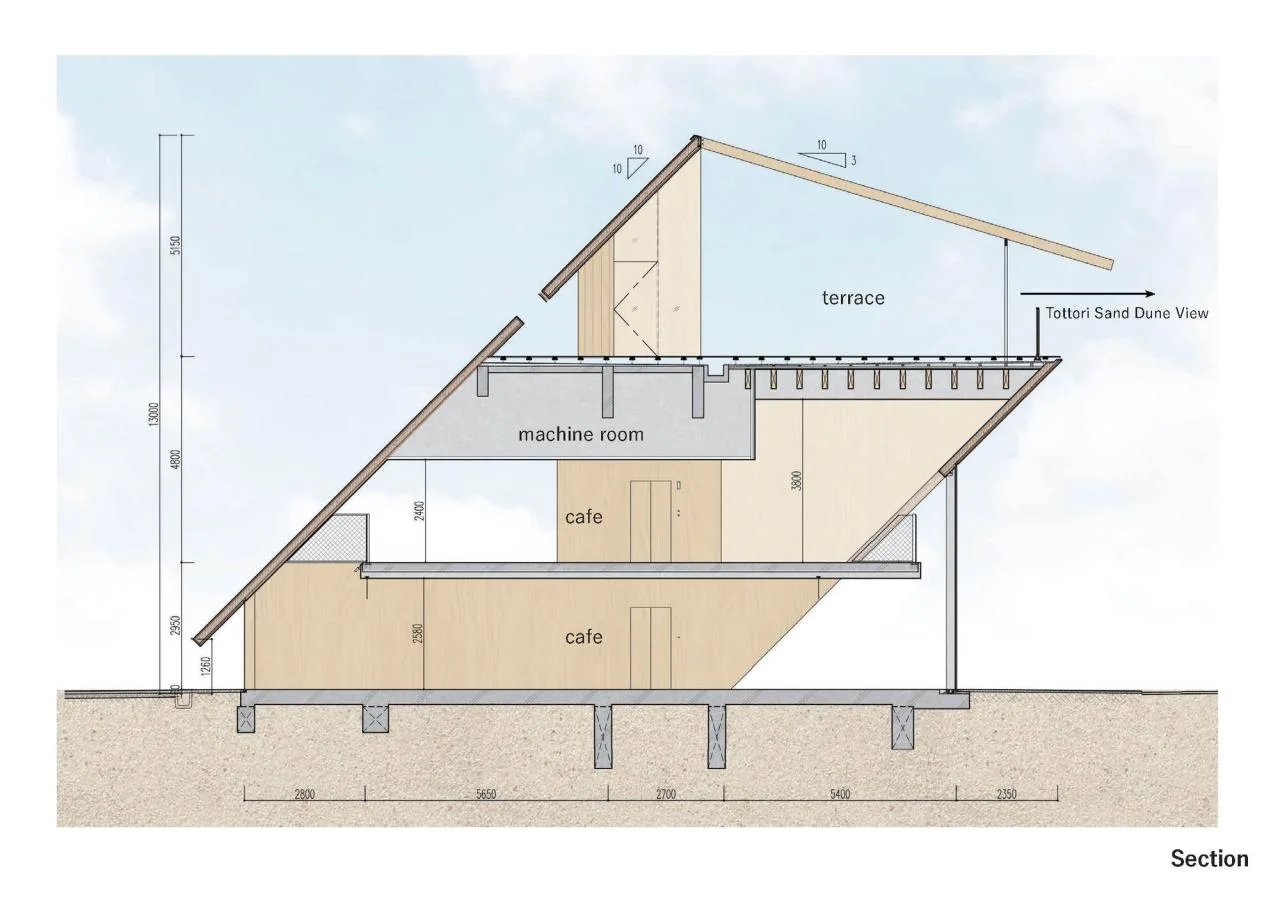 BIM Architecture | Takahama Cafe in Tottori City/Kengo Kuma Architecture Urban Design Firm
