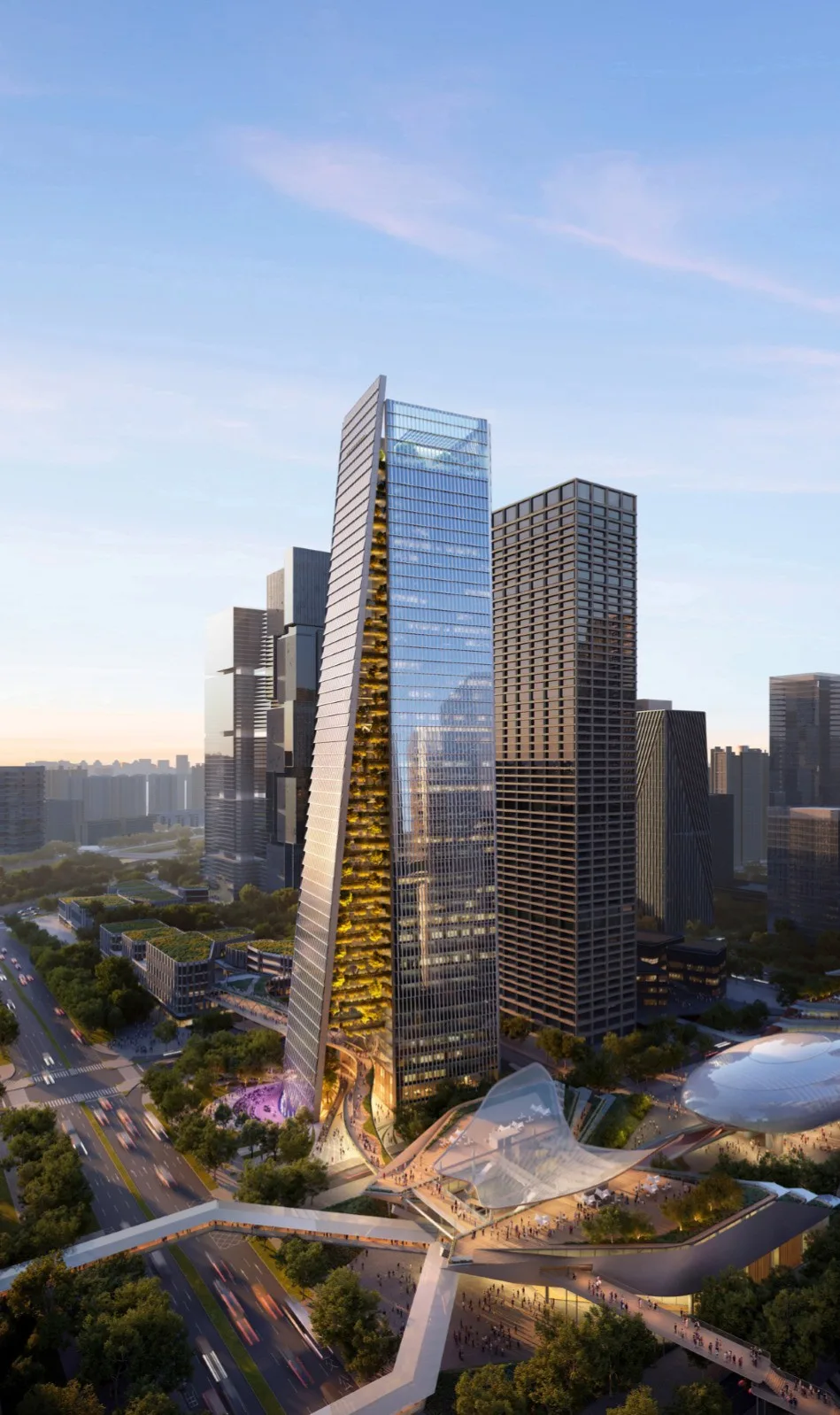 BIM Architecture | PRISMA Building/BIG in Qianhai Bay, Shenzhen