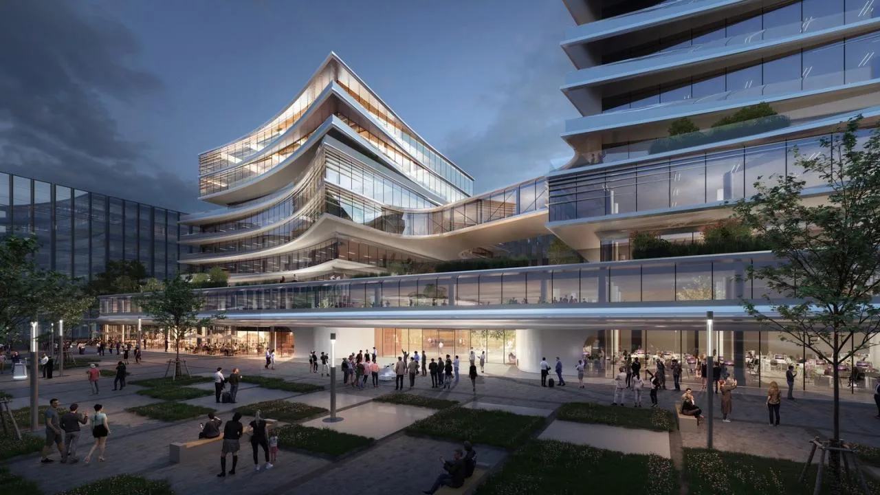 BIM Architecture | Hanner Business Center is about to start construction/Zaha Hadid Architects