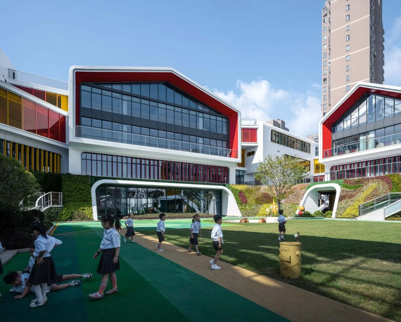BIM Architecture | Jinchang Mondfel Kindergarten/01 City Architecture Office