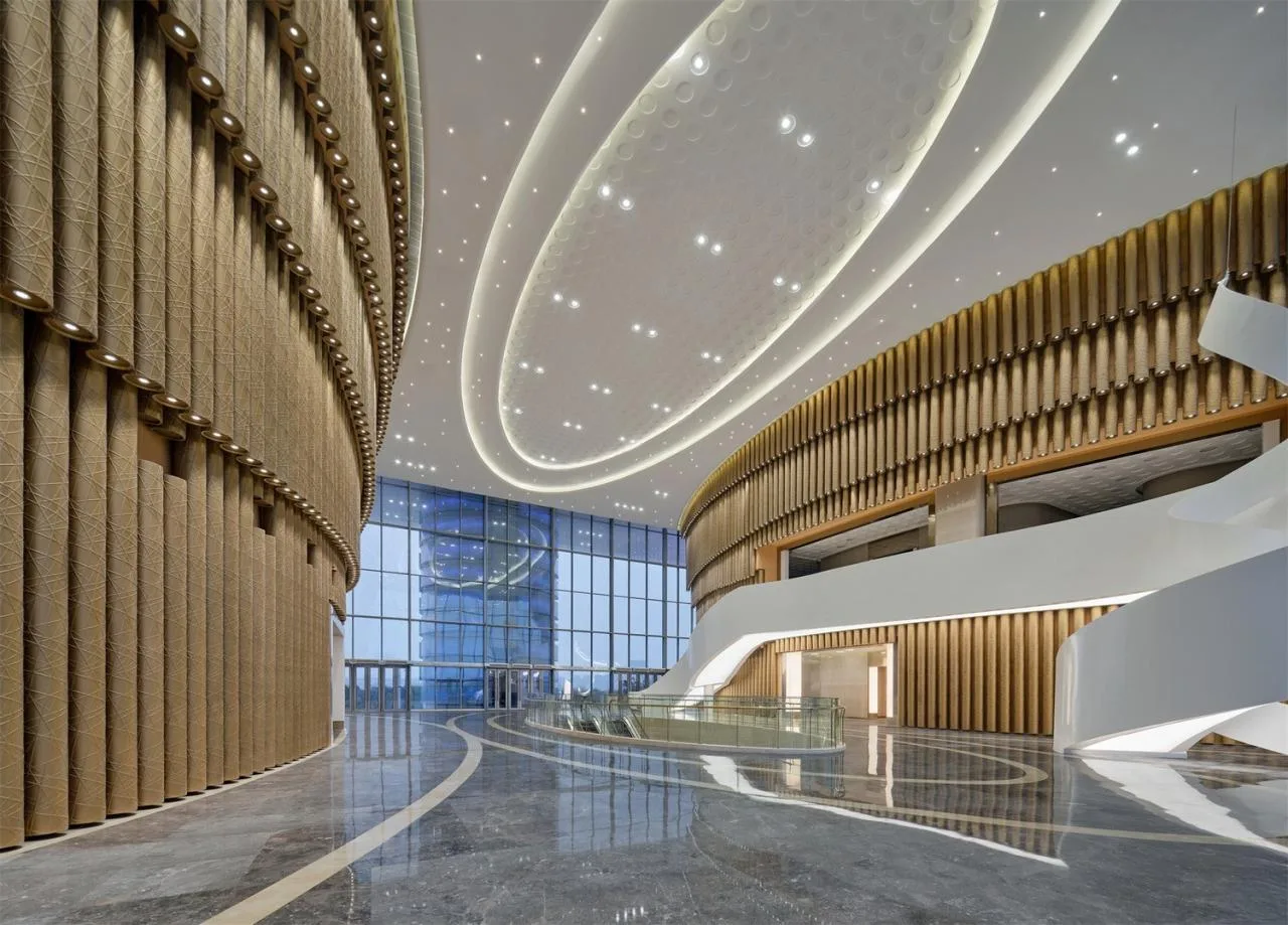 BIM Architecture | Feidong County Grand Theater Cultural Center/Shanghai Huadu Architectural Planning and Design Co., Ltd