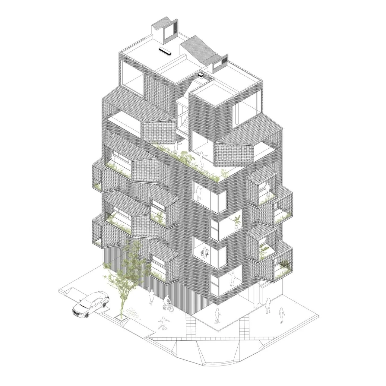 BIM Architecture | M 5605 Residential/ArqtIPO