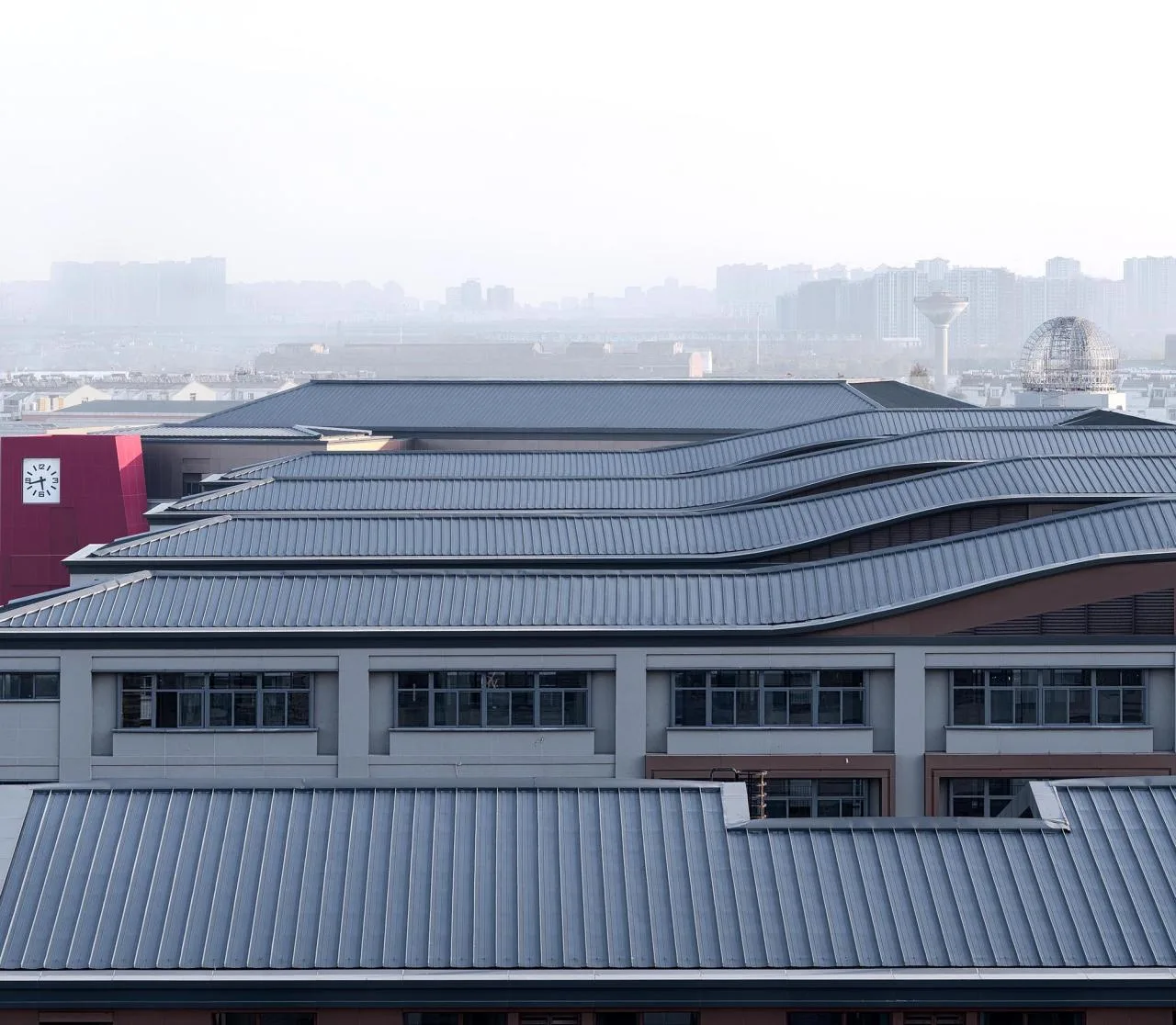 BIM Architecture | Meeting the Stars in the Sea of Yao - Hefei Yizhongdong Campus/Zhejiang University Architectural Design and Research Institute