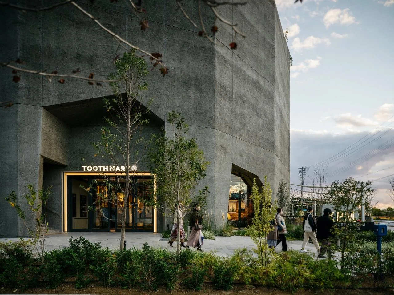 BIM Architecture | Kobe Port Museum, Sea Sand Concrete/Dacheng Construction