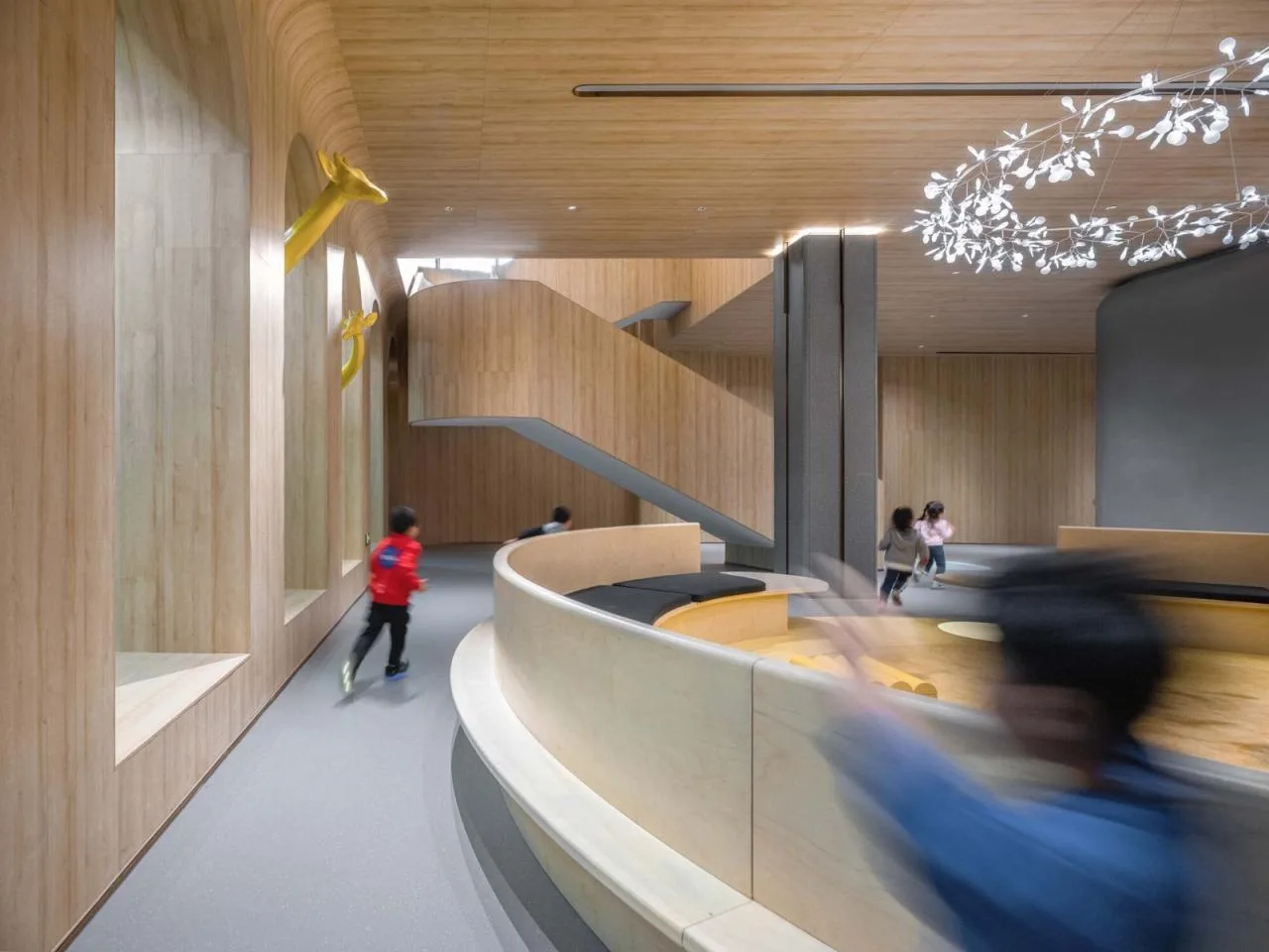 BIM Architecture | Jinchang Mondfel Kindergarten/01 City Architecture Office