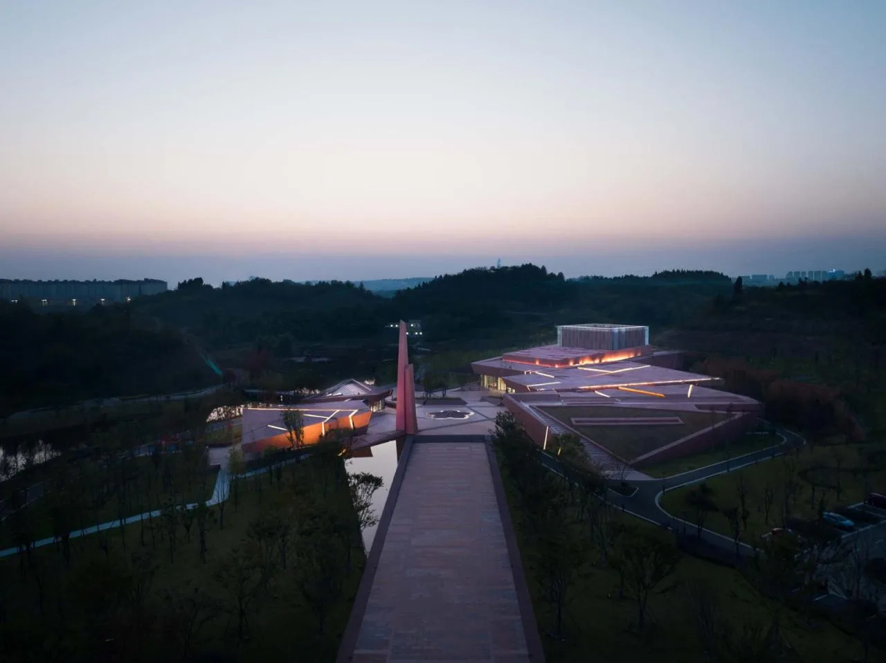 BIM Architecture | Jiang Jie's Hometown Red Education Base/Sichuan Provincial Institute of Architectural Design and Research