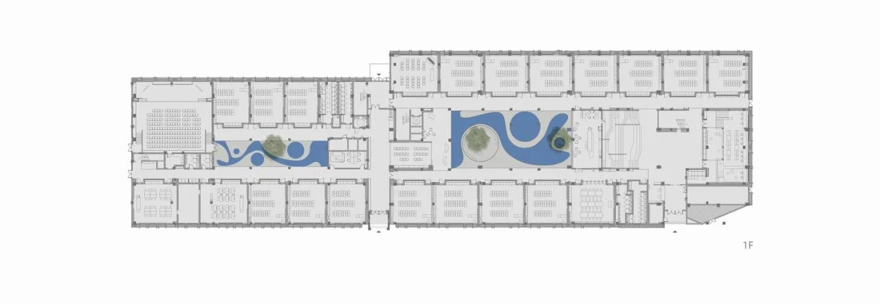 BIM Architecture | 'Landscape Campus': Lilin Education School/AG Huichuang, Nanshan District, Shenzhen