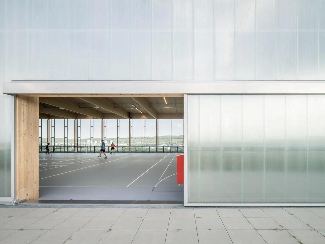 BIM Architecture | Aerial Fitness, Tongkuai Group Sports Center/Barkow Leibinger