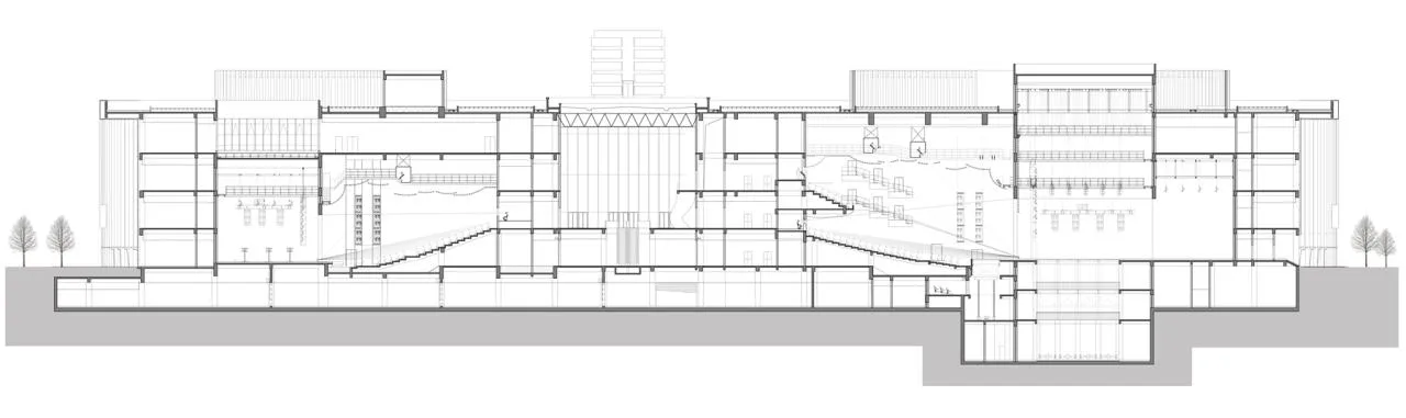 BIM Architecture | Feidong County Grand Theater Cultural Center/Shanghai Huadu Architectural Planning and Design Co., Ltd