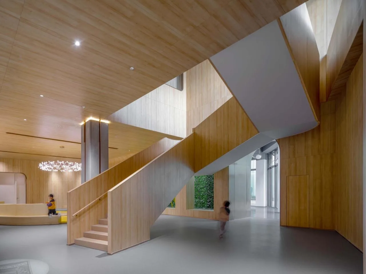 BIM Architecture | Jinchang Mondfel Kindergarten/01 City Architecture Office