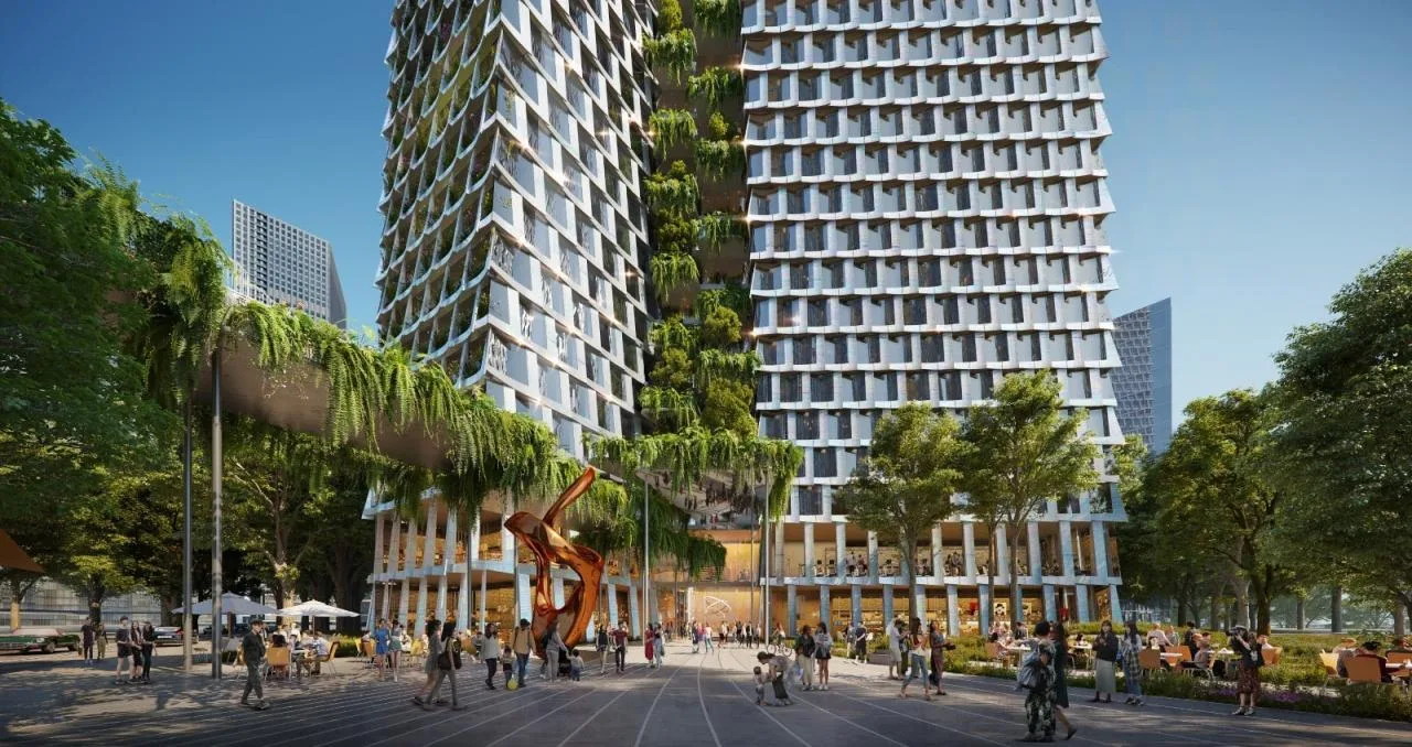BIM Architecture | PRISMA Building/BIG in Qianhai Bay, Shenzhen