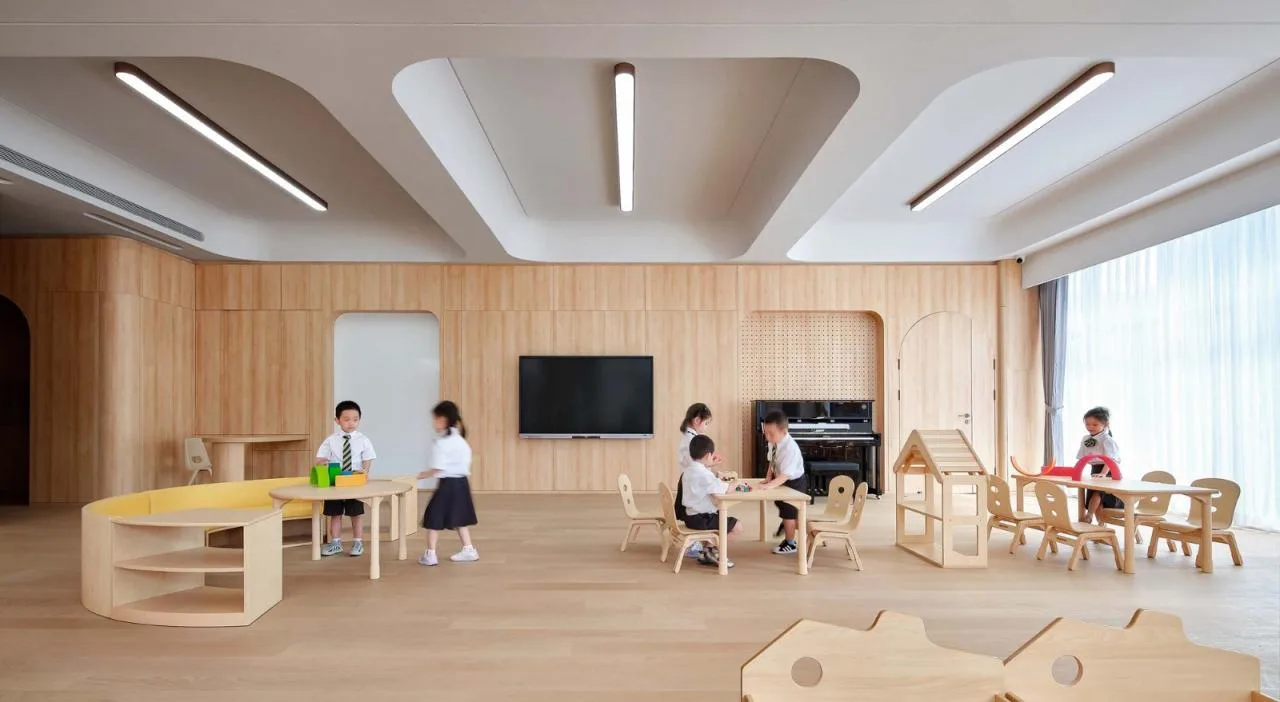 BIM Architecture | Jinchang Mondfel Kindergarten/01 City Architecture Office