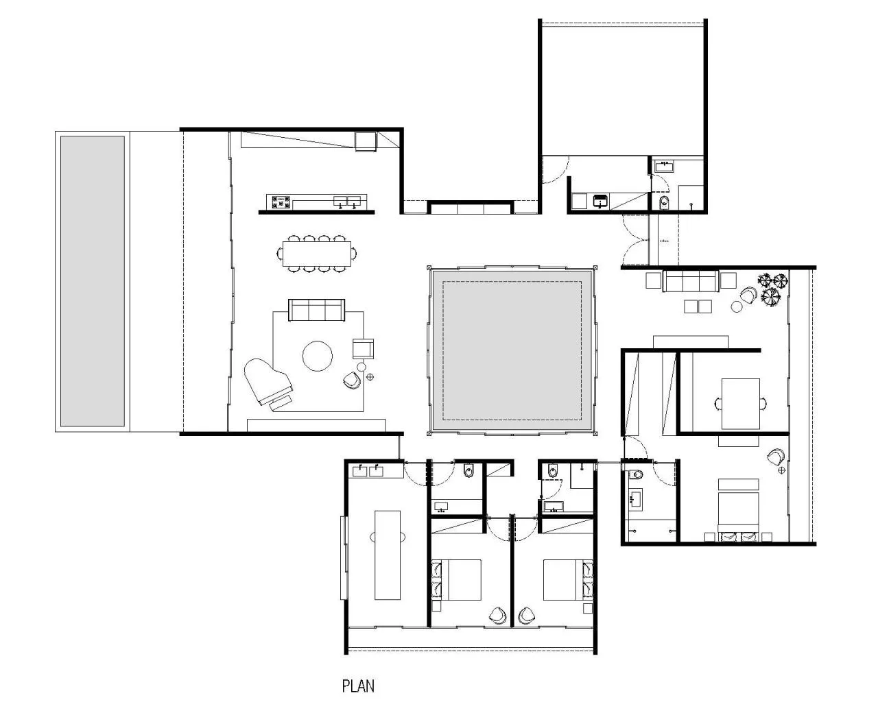 BIM Architecture | Cata vento Residential/Equipe Lamas