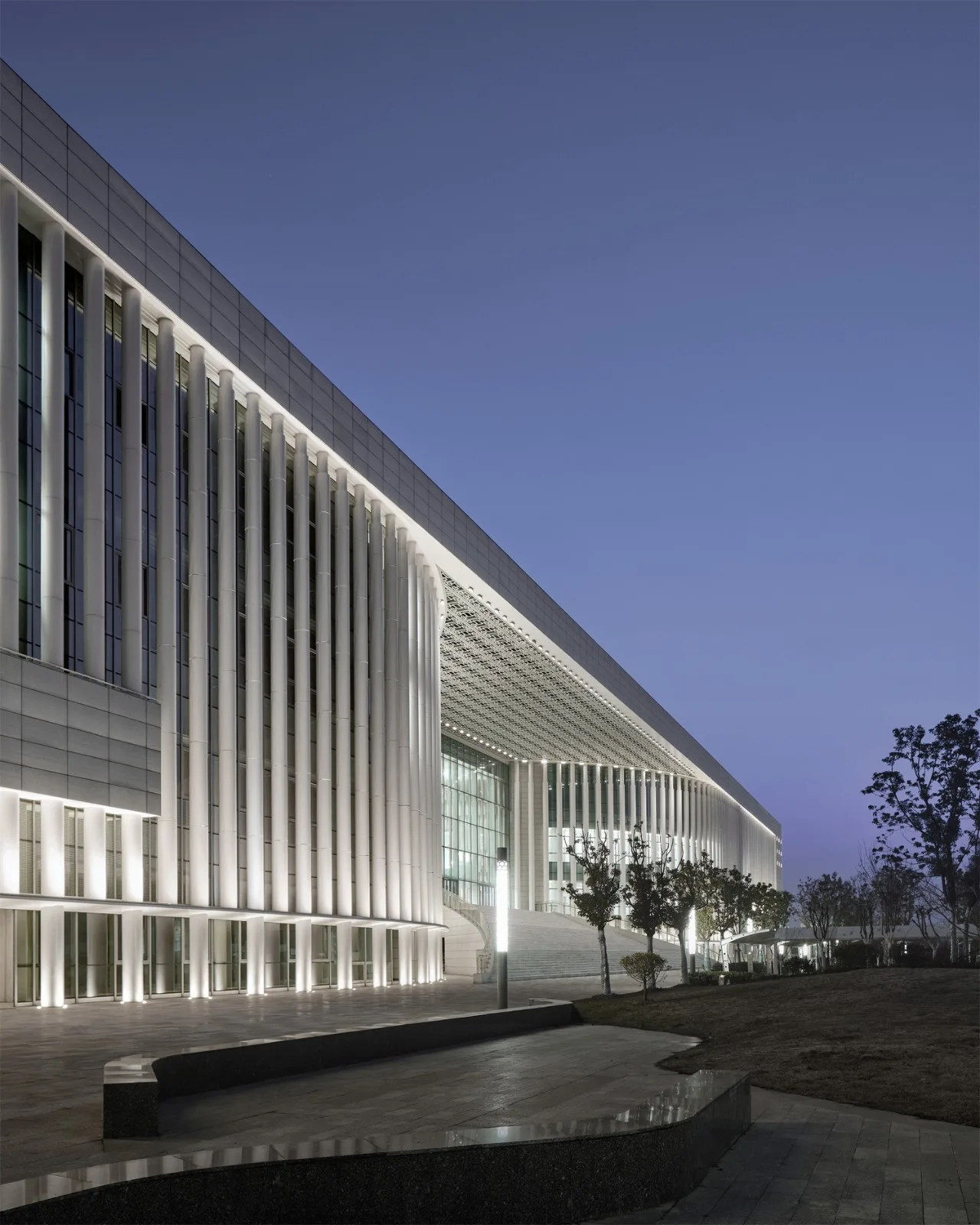 BIM Architecture | Feidong County Grand Theater Cultural Center/Shanghai Huadu Architectural Planning and Design Co., Ltd