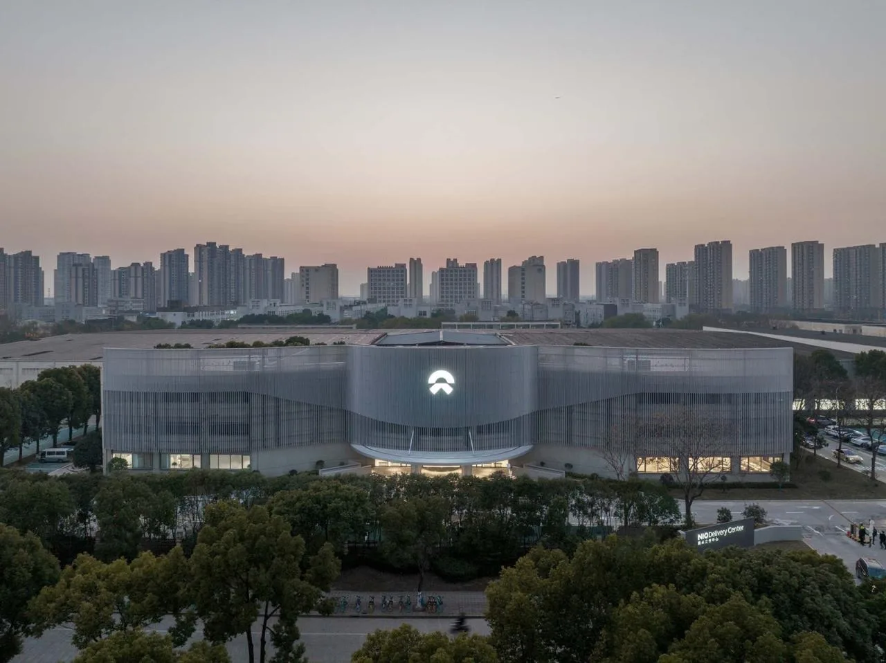 BIM Architecture | NIO Delivery Center/Kokaistudios