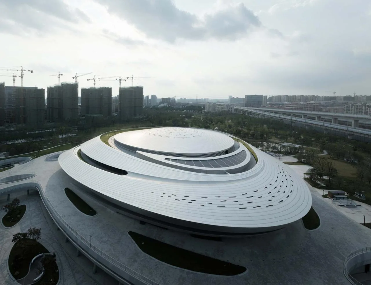 BIM Architecture | China Hangzhou Esports Center/Central South Architectural Design Institute