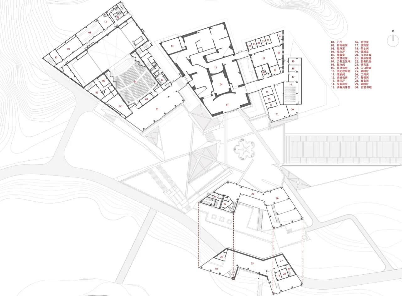 BIM Architecture | Jiang Jie's Hometown Red Education Base/Sichuan Provincial Institute of Architectural Design and Research