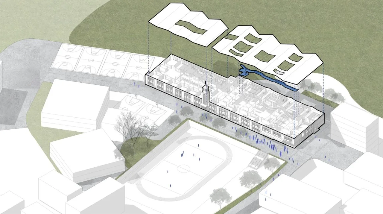 BIM Architecture | 'Landscape Campus': Lilin Education School/AG Huichuang, Nanshan District, Shenzhen