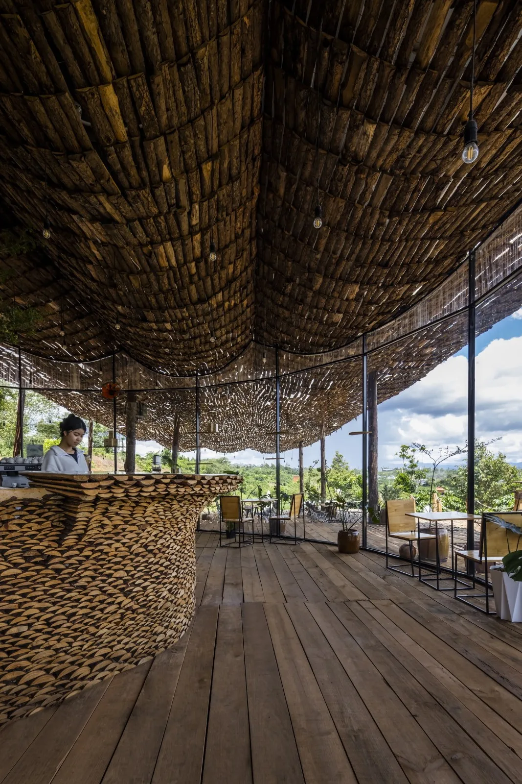 BIM Architecture | Faint Look at the Sky, Ruan's Coffee/The Bloom
