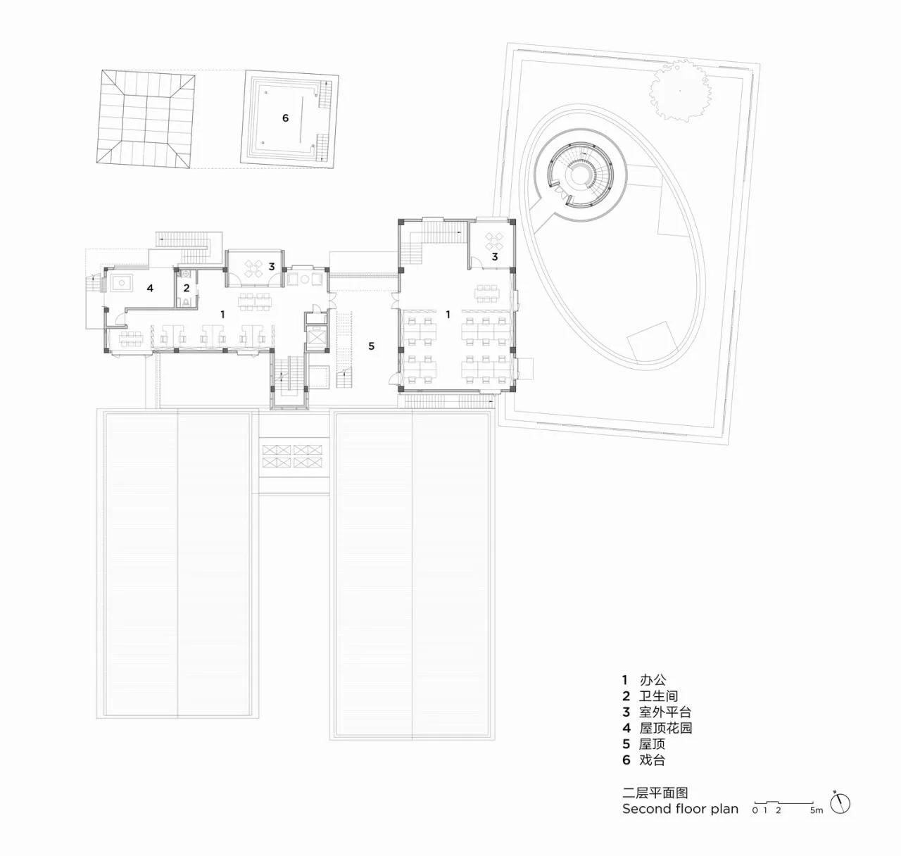 Second floor plan