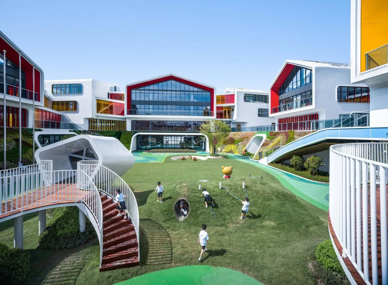 BIM Architecture | Jinchang Mondfel Kindergarten/01 City Architecture Office