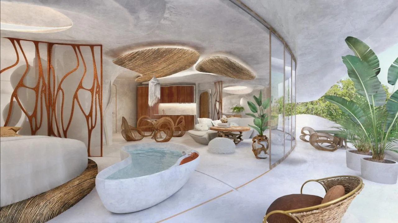 BIM Architecture | 'Sculpture Residence', the first Tulum residential project / AZULIK and Roth Architecture