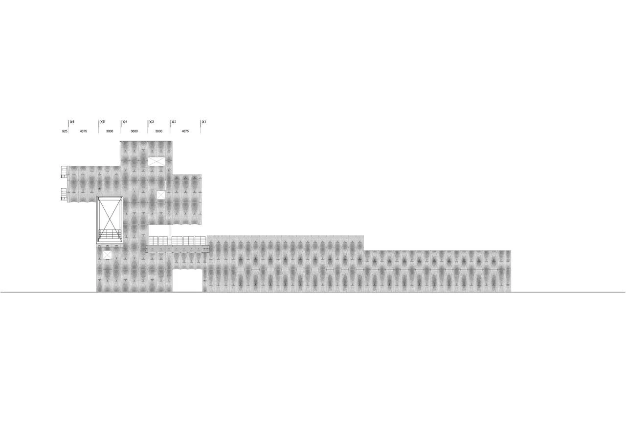 BIM Architecture | Advanced Use of Perforated Panels, Thousand Plateau Observation Deck/Emer sys