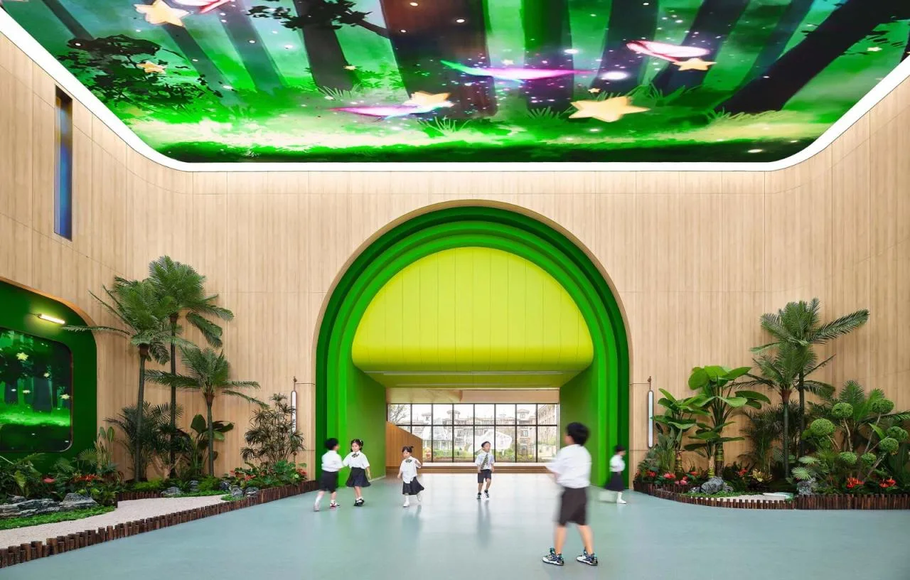 BIM Architecture | Jinchang Mondfel Kindergarten/01 City Architecture Office