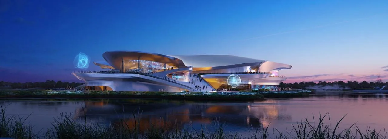 BIM Architecture | Chengdu Science Fiction Museum: 2023 World Science Fiction Conference and Hugo Award Main Venue/Zaha Hadid Architects