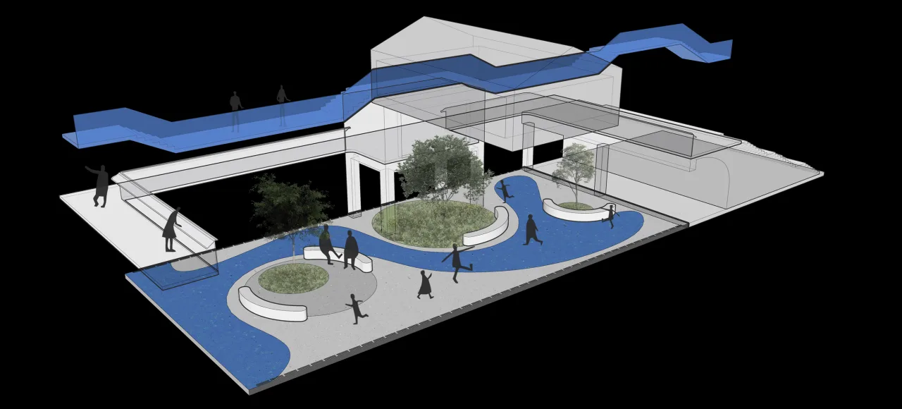 BIM Architecture | 'Landscape Campus': Lilin Education School/AG Huichuang, Nanshan District, Shenzhen