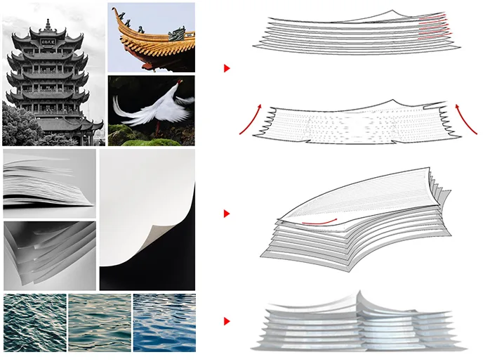 BIM Architecture | Bid Candidate: Wuhan Library New Building: Stacked Books into a Pavilion · Chu Feng Jiang Yun/Weisiping Architectural Design