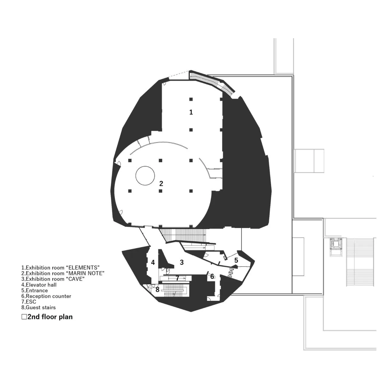 BIM Architecture | Kobe Port Museum, Sea Sand Concrete/Dacheng Construction